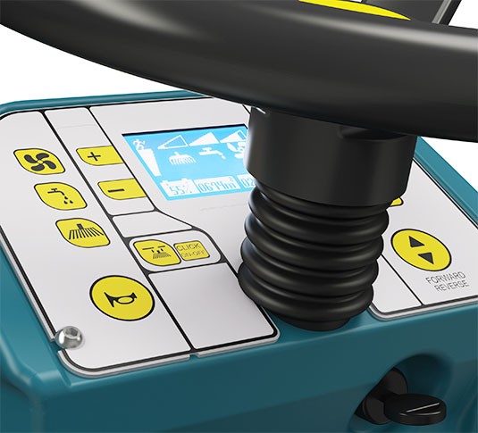 T581 Micro lavadora de condutor sentado alt 2